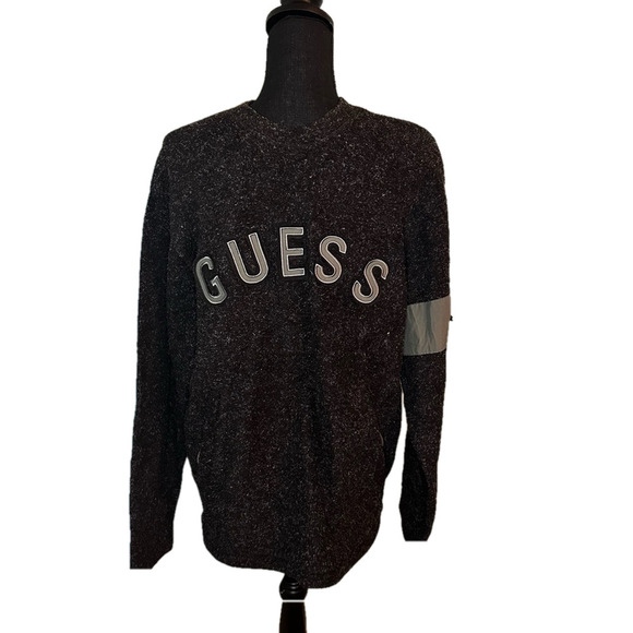 Guess Fleece Sweatshirt G.J - Picture 1 of 8